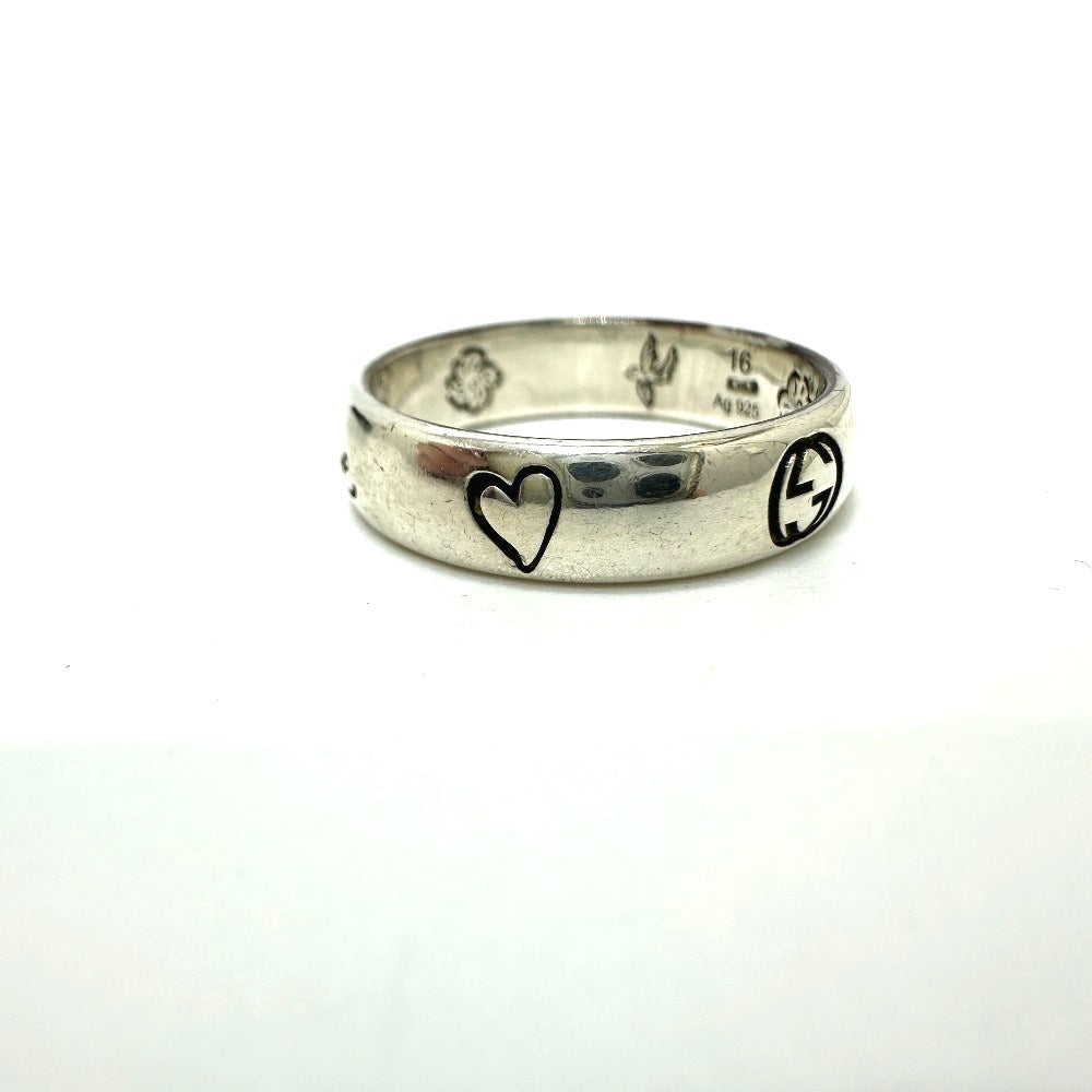 GUCCI Ring 455247 SV925 Silver Blind for love 16
