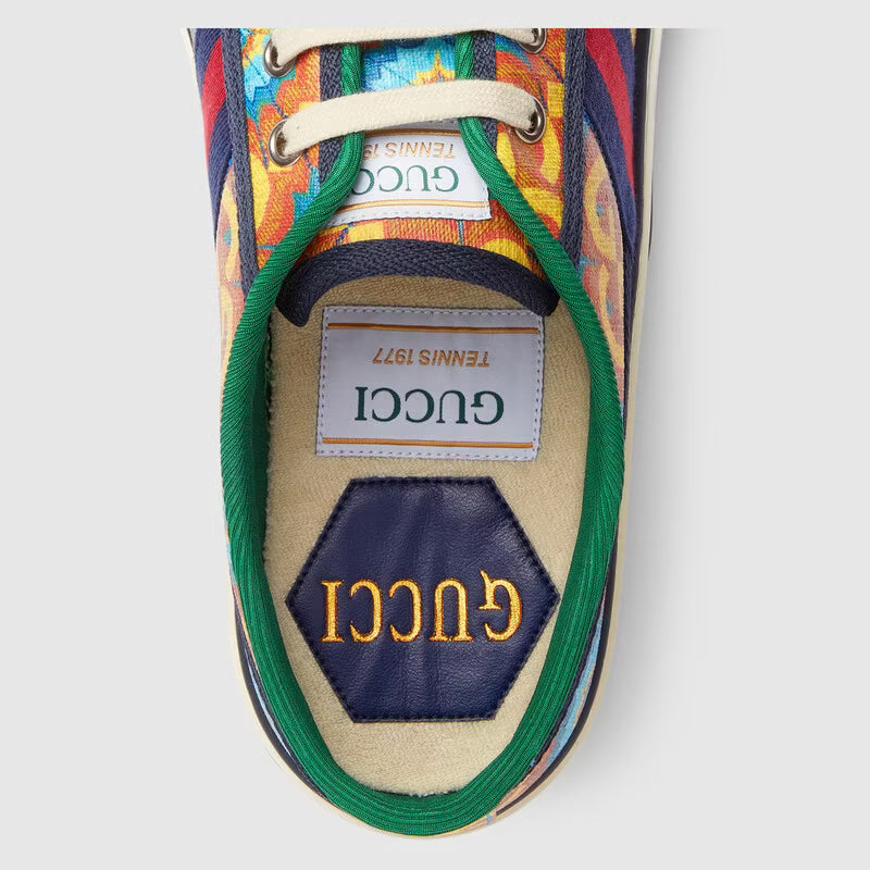 Gucci 100 Tennis 1977 Kaleidoscope Sneaker
