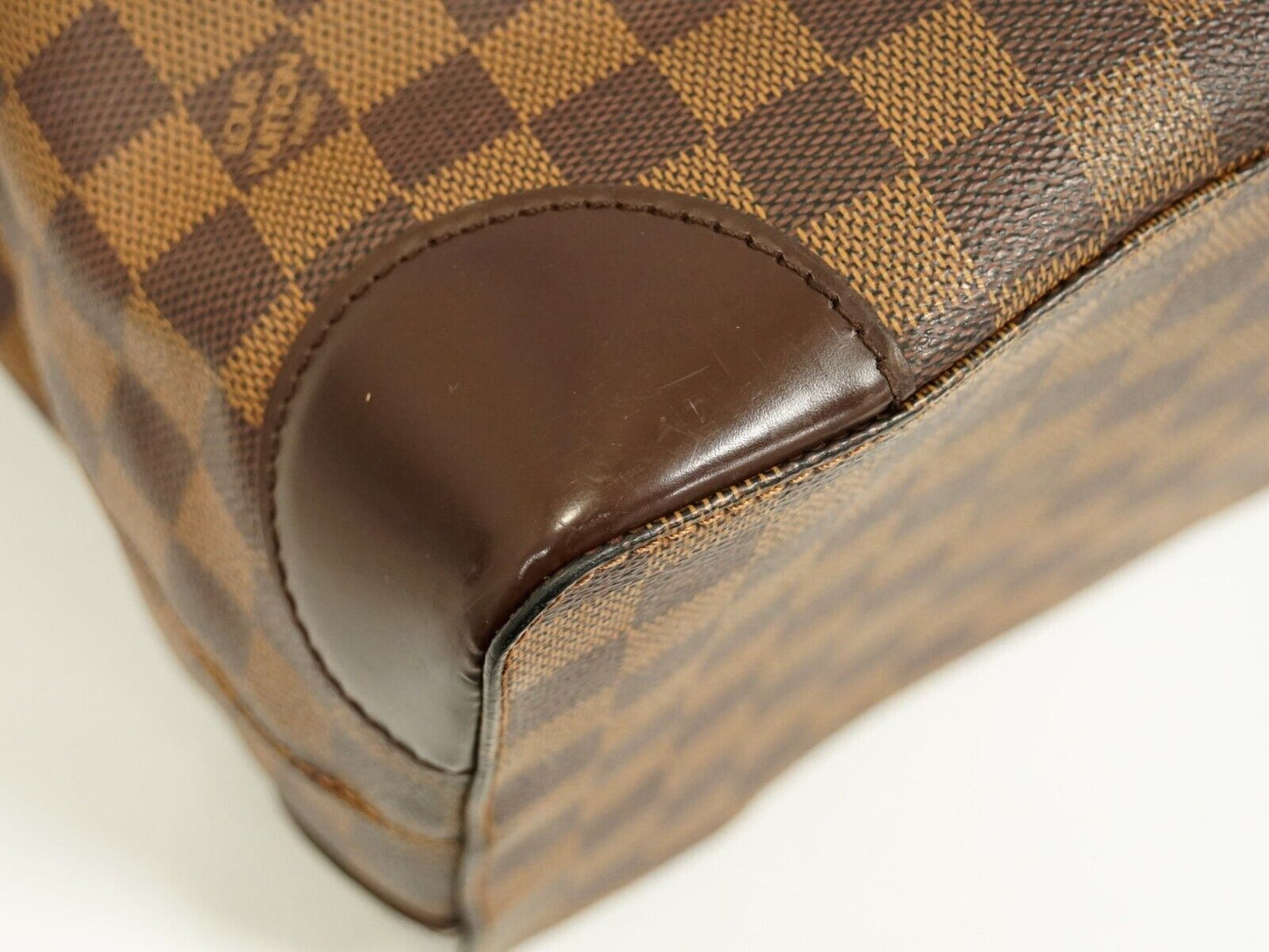 Louis Vuitton Brown Canvas Hampstead handbag bag