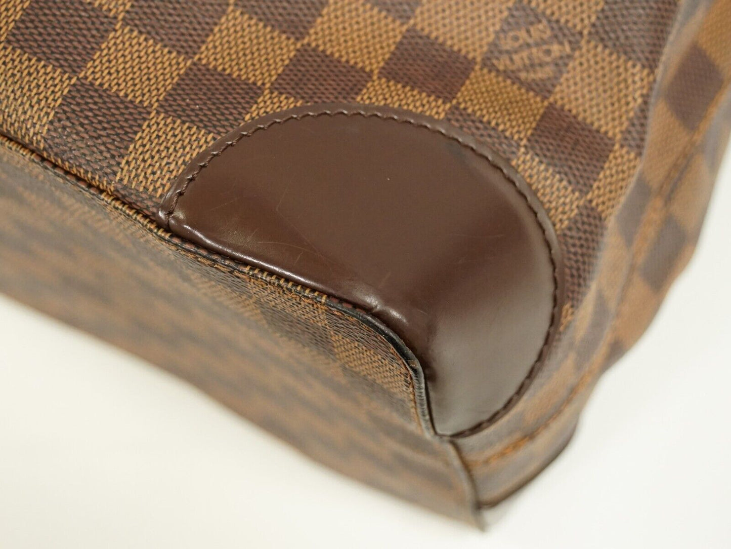 Louis Vuitton Brown Canvas Hampstead handbag bag