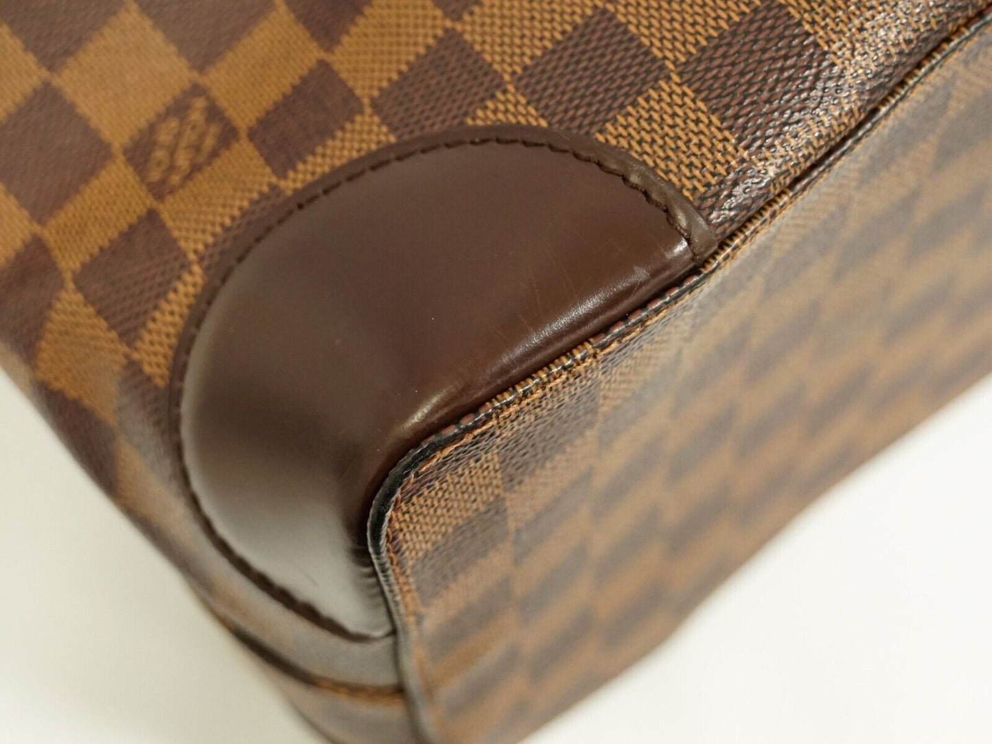 Louis Vuitton Brown Canvas Hampstead handbag bag