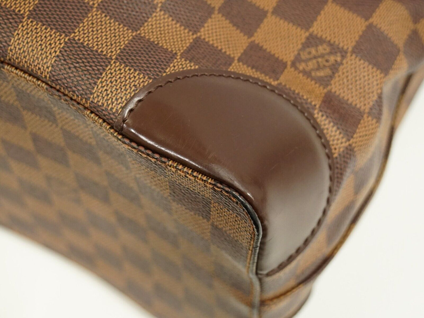 Louis Vuitton Brown Canvas Hampstead handbag bag