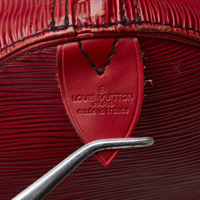 Louis Vuitton Epi Keepall 50 Boston Bag M42967 Castilian Red