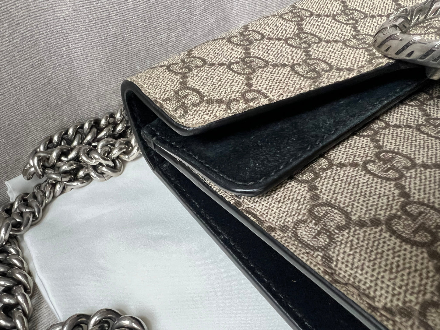 Gucci Dionysus GG Supreme Mini Shoulder Bag (RRP £1,700)