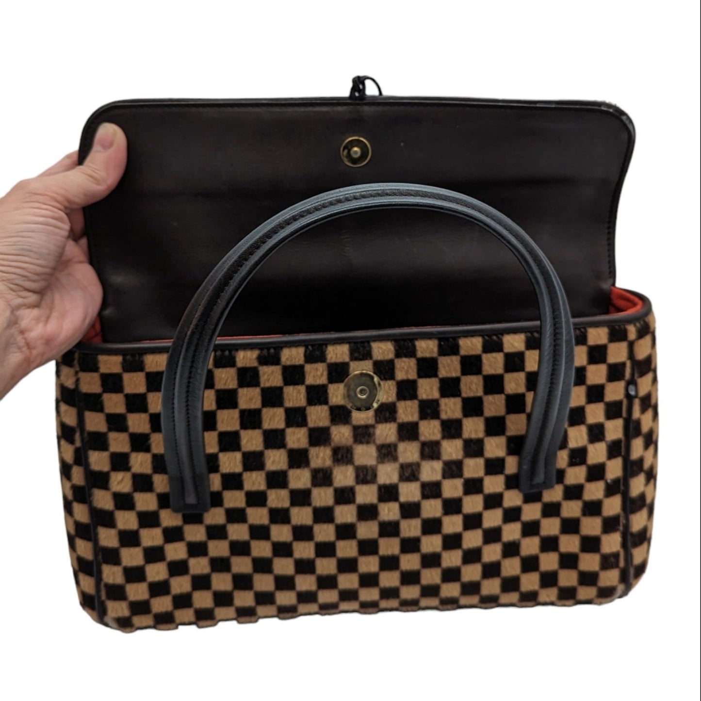 Louis Vuitton Damier Sauvage Lionne Handbag