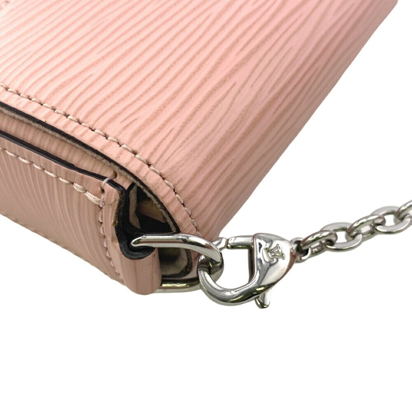 Louis Vuitton  Leather Chain/Shoulder Wallet