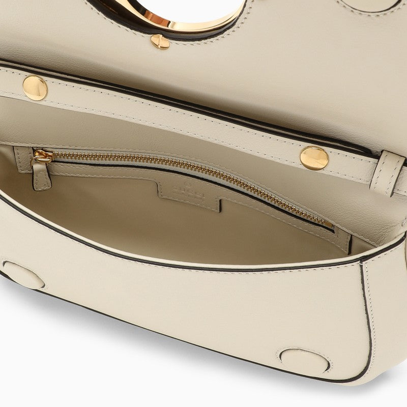 Gucci White Leather Blondie Bag Women