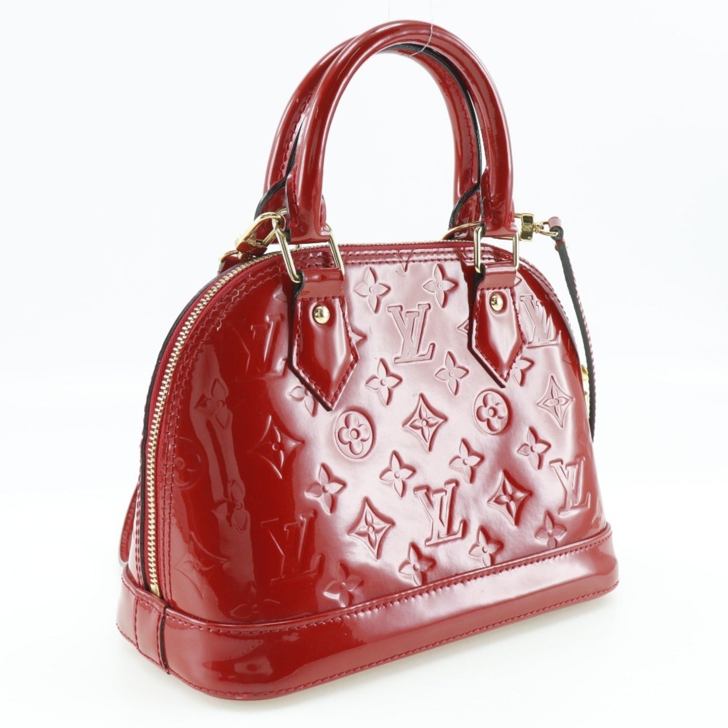 Louis Vuitton Cerise  Color Monogram Vernis Handbag