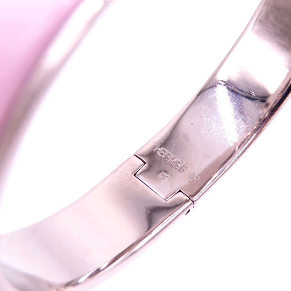 HERMES Bangle metal pink Click crack PM