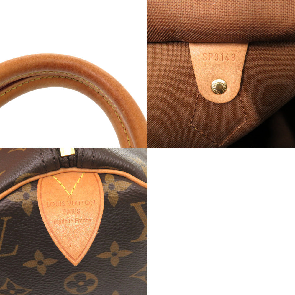 LOUIS VUITTON Handbag M41108 Monogram canvas Brown Monogram New Speedy 30