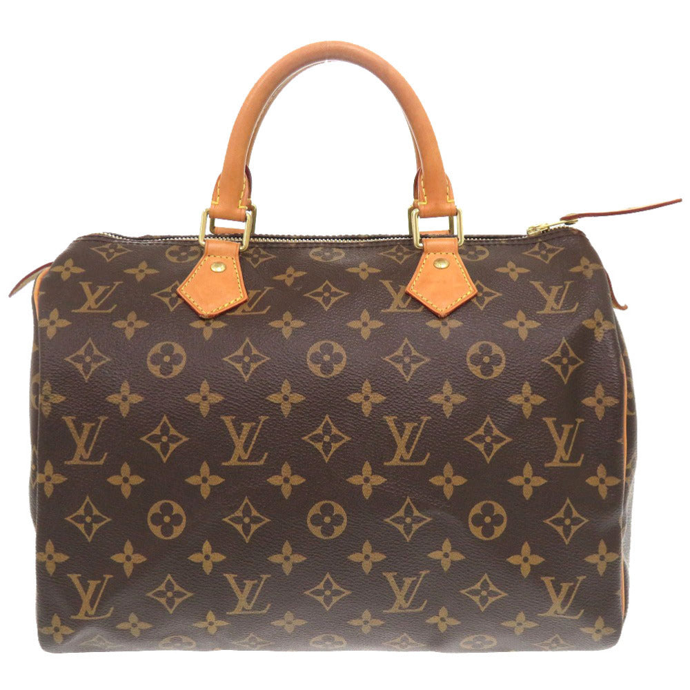 LOUIS VUITTON Handbag M41108 Monogram canvas Brown Monogram New Speedy 30