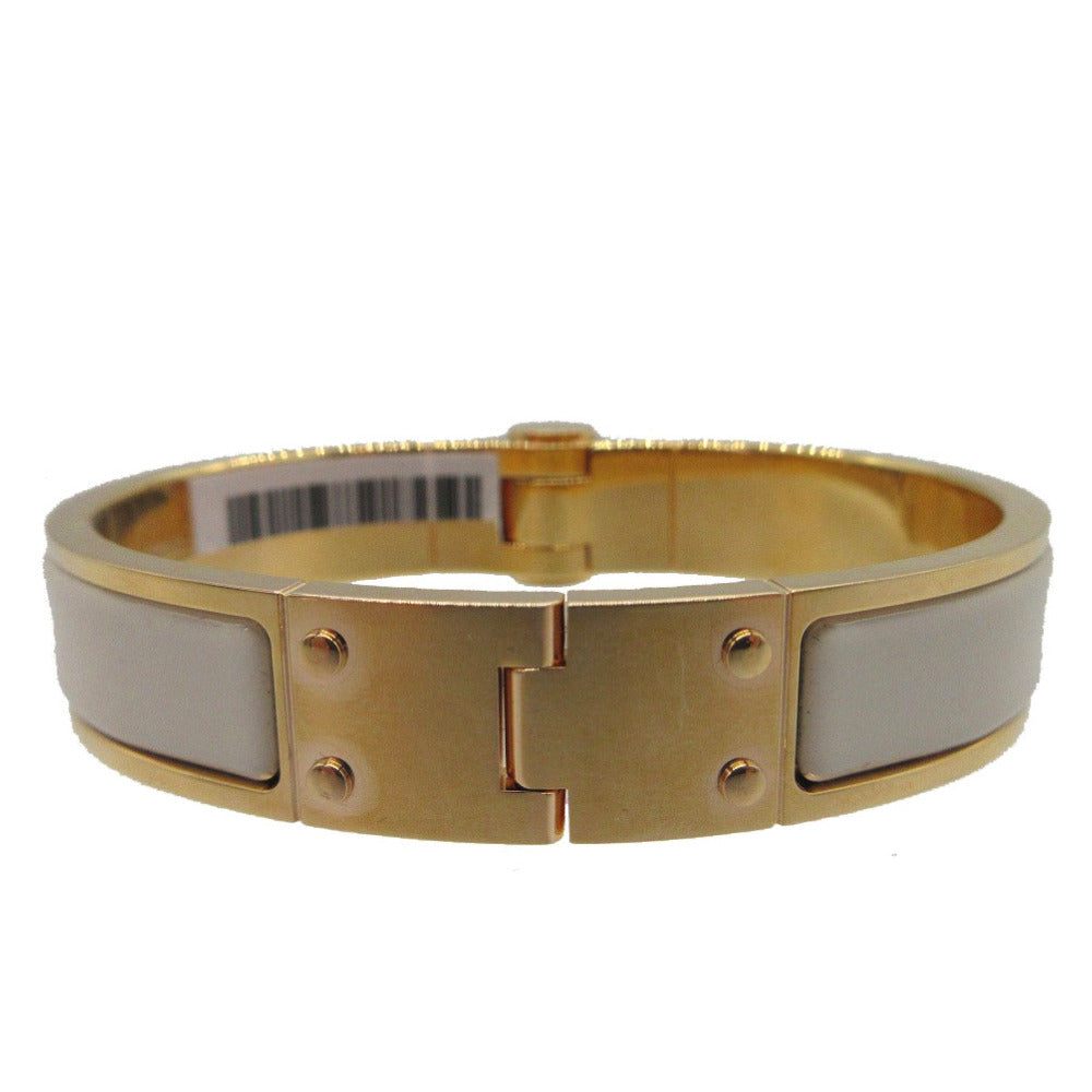HERMES Bangle metal Ivory Charniere