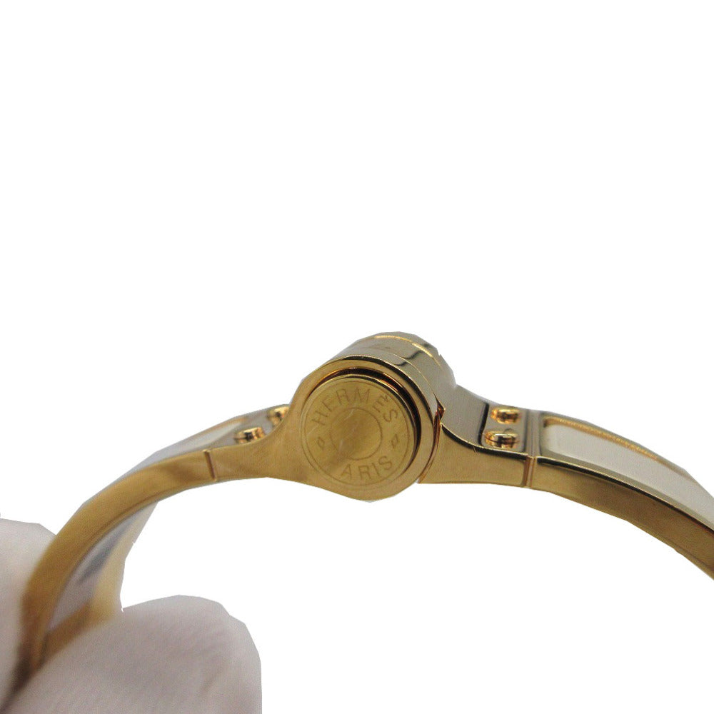 HERMES Bangle metal Ivory Charniere