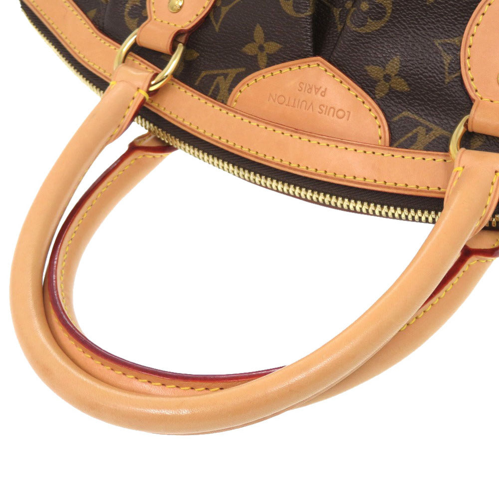 LOUIS VUITTON Handbag M40143 Monogram canvas Brown Monogram Tivoli PM Women Used