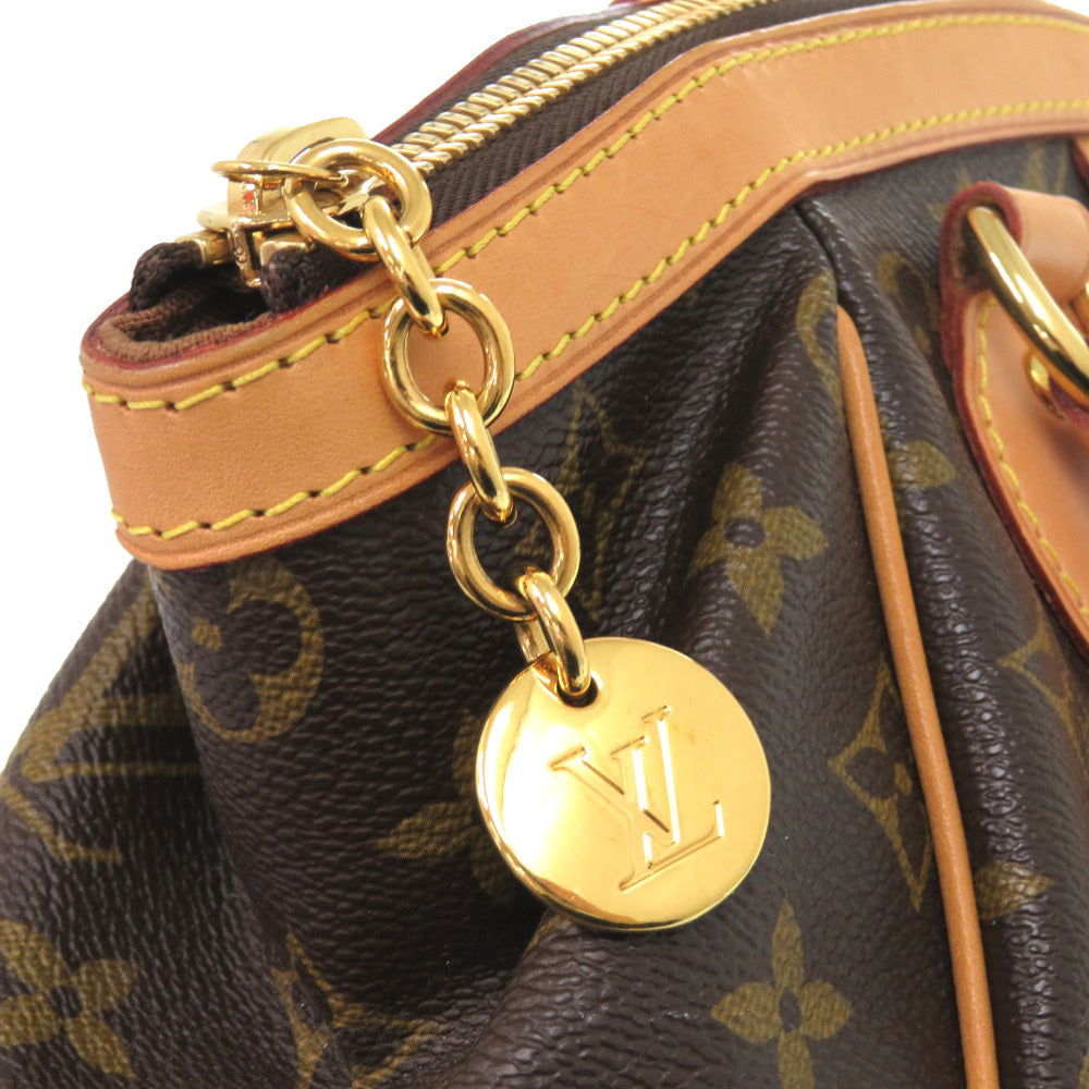 LOUIS VUITTON Handbag M40143 Monogram canvas Brown Monogram Tivoli PM Women Used