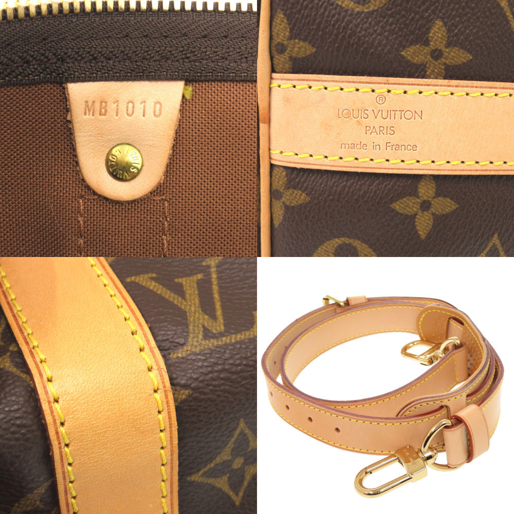 LOUIS VUITTON Boston Duffel bag M41416 Monogram canvas Brown Monogram Keepall bandouliere50 mens Used