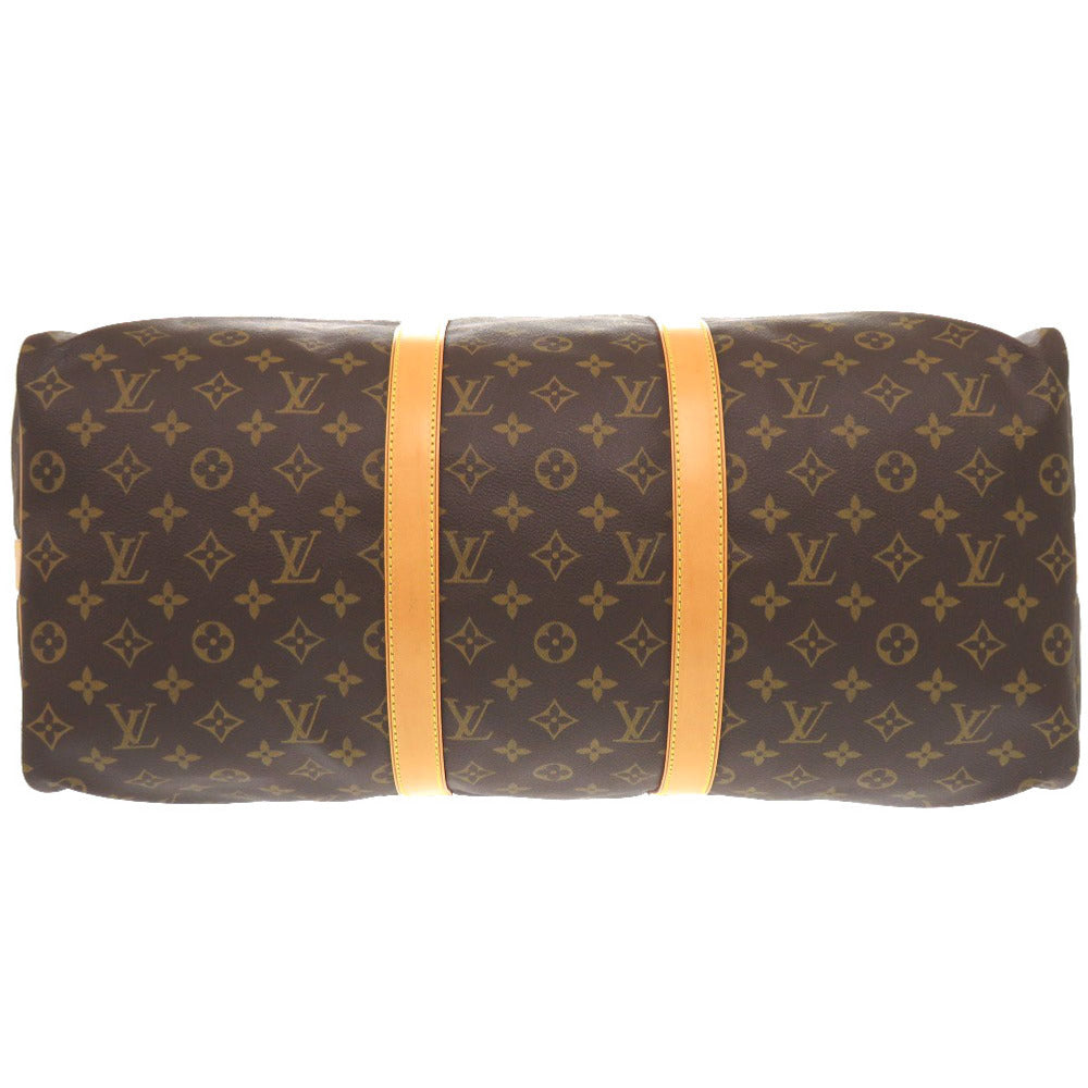 LOUIS VUITTON Boston Duffel bag M41416 Monogram canvas Brown Monogram Keepall bandouliere50 mens Used