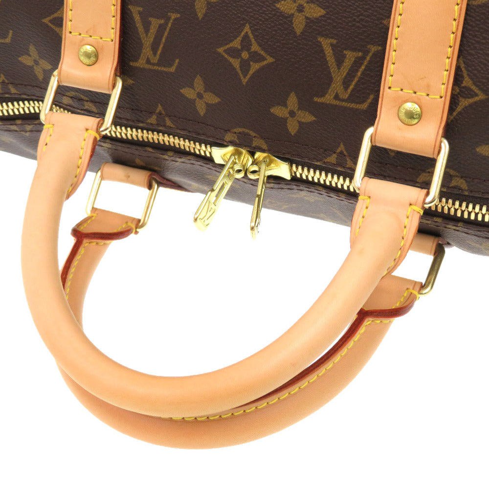 LOUIS VUITTON Boston Duffel bag M41416 Monogram canvas Brown Monogram Keepall bandouliere50 mens Used