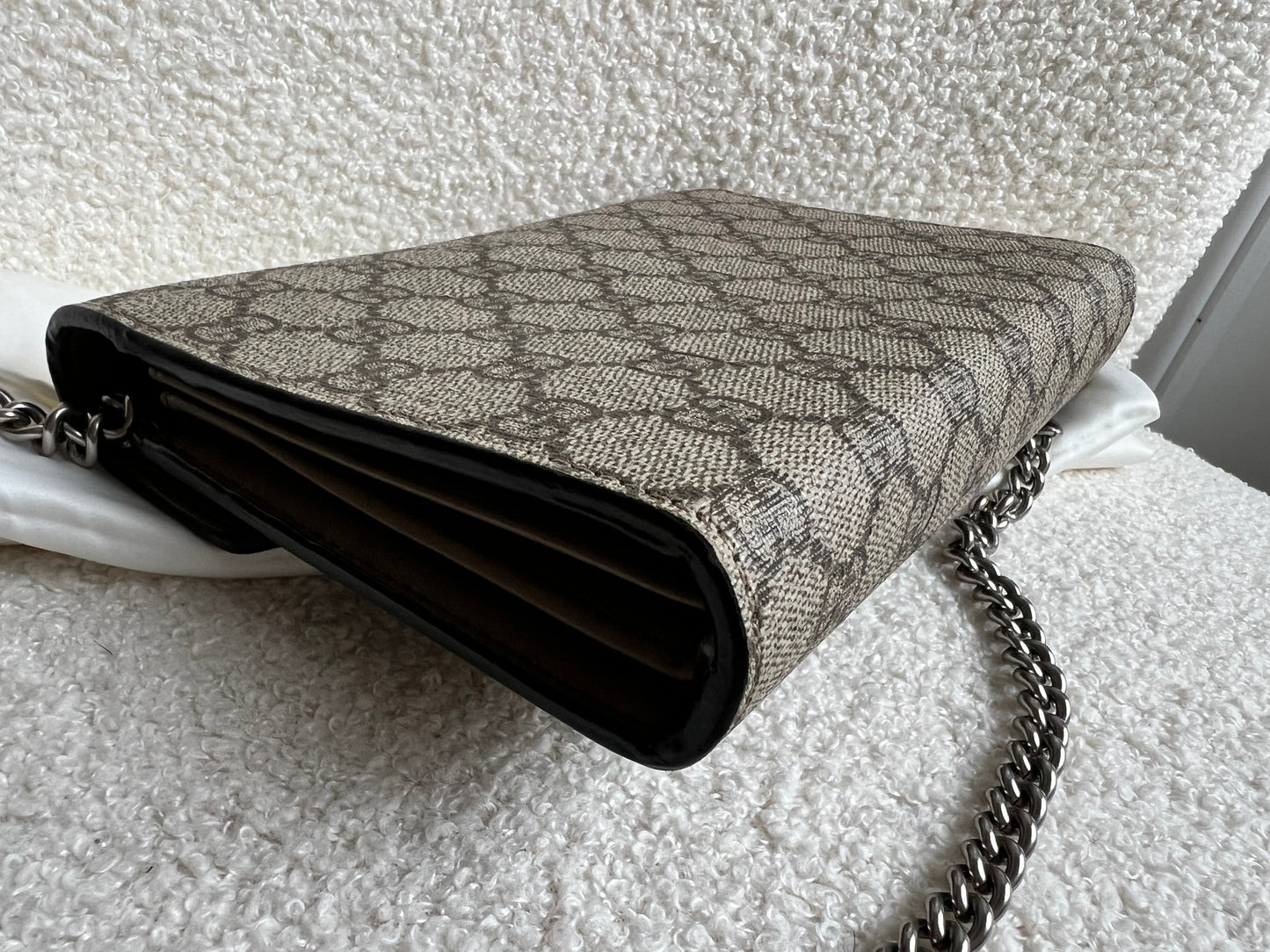 Gucci Dionysus GG Supreme Chain Wallet (RRP £1250)