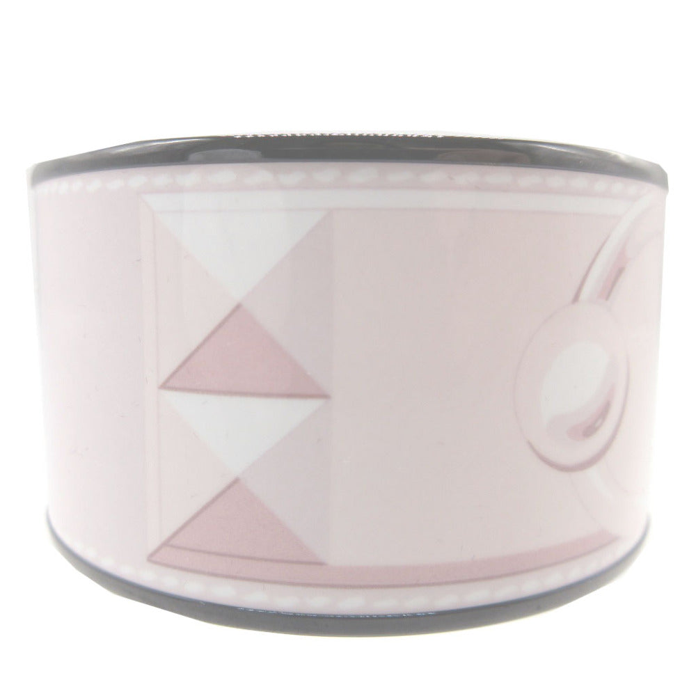 HERMES Bangle metal pink Enamel bangle TGM