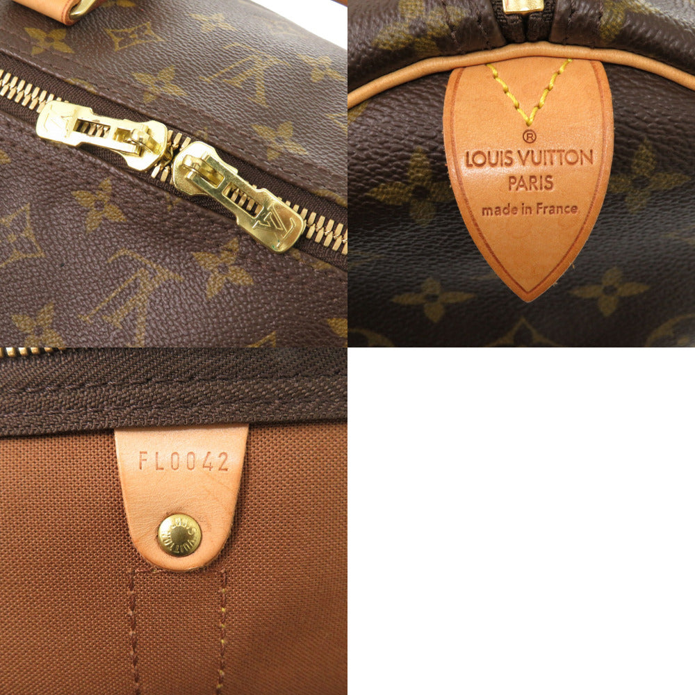 LOUIS VUITTON Boston Duffel bag M41422 Monogram canvas Brown Monogram Keepall 60 mens Used