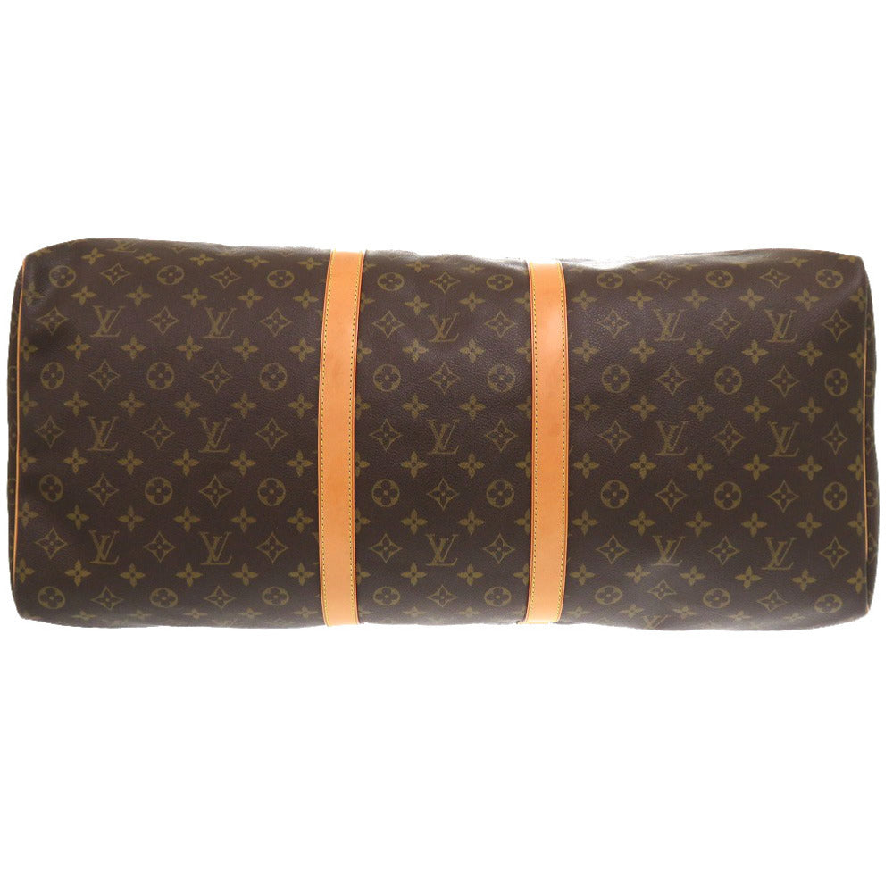 LOUIS VUITTON Boston Duffel bag M41422 Monogram canvas Brown Monogram Keepall 60 mens Used