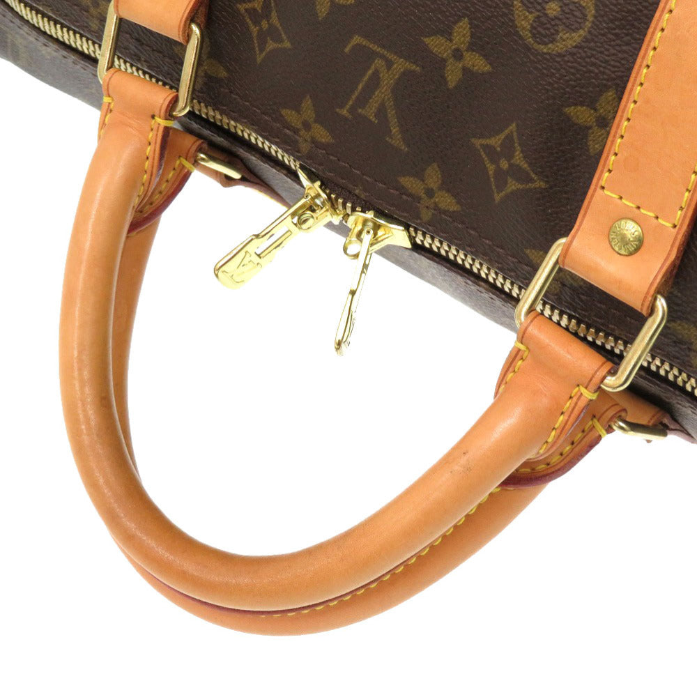 LOUIS VUITTON Boston Duffel bag M41422 Monogram canvas Brown Monogram Keepall 60 mens Used