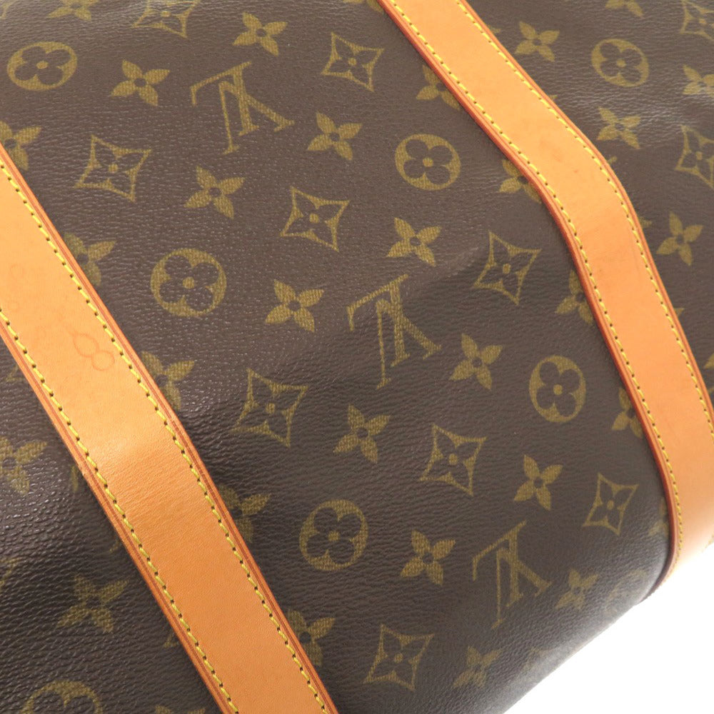 LOUIS VUITTON Boston Duffel bag M41422 Monogram canvas Brown Monogram Keepall 60 mens Used