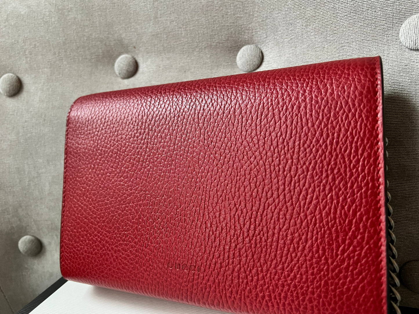 Gucci Dionysus Red Mini Chain Bag (RRP £1340)