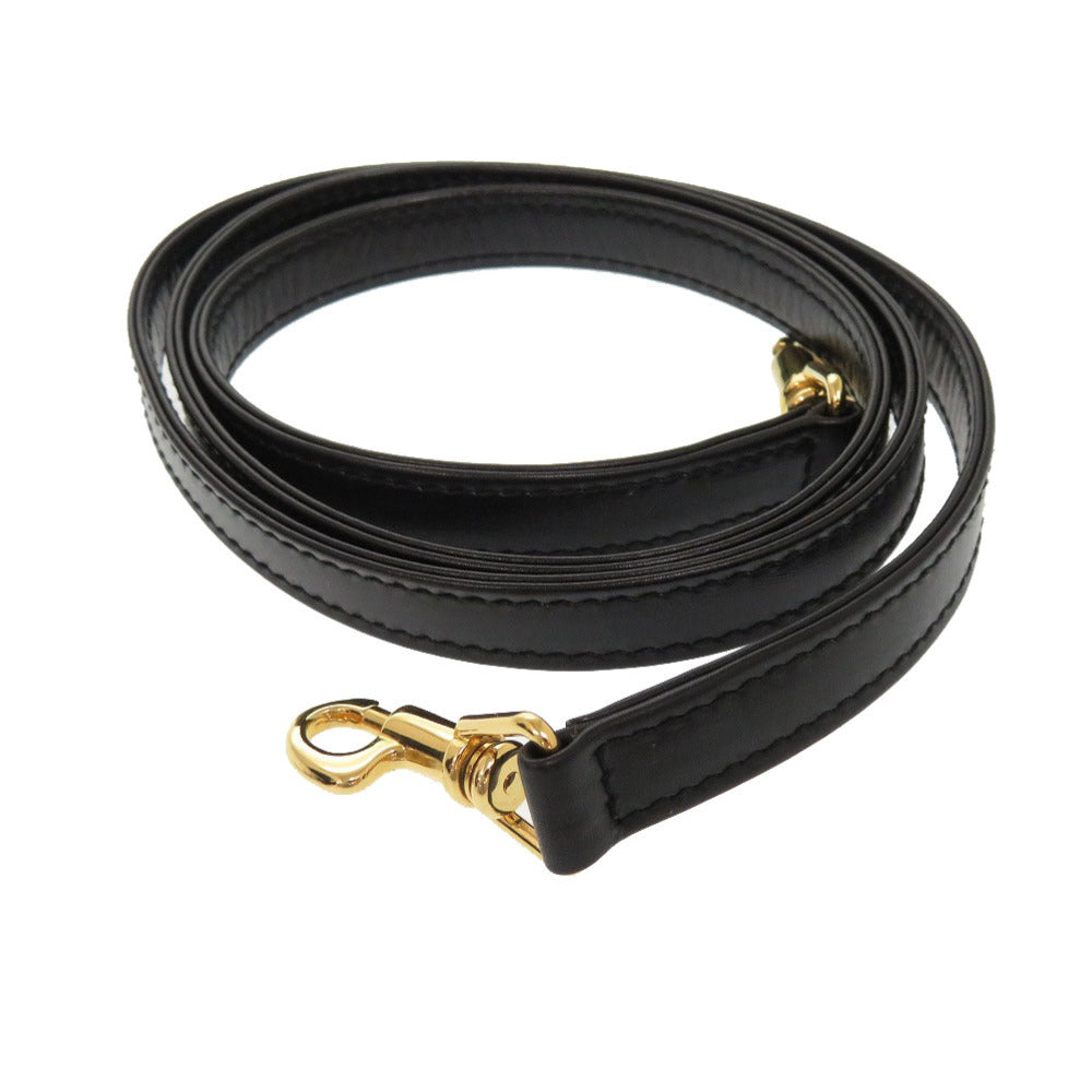 GUCCI Handbag 000 46 0210 leather black Lady Rock Vintage Women Used