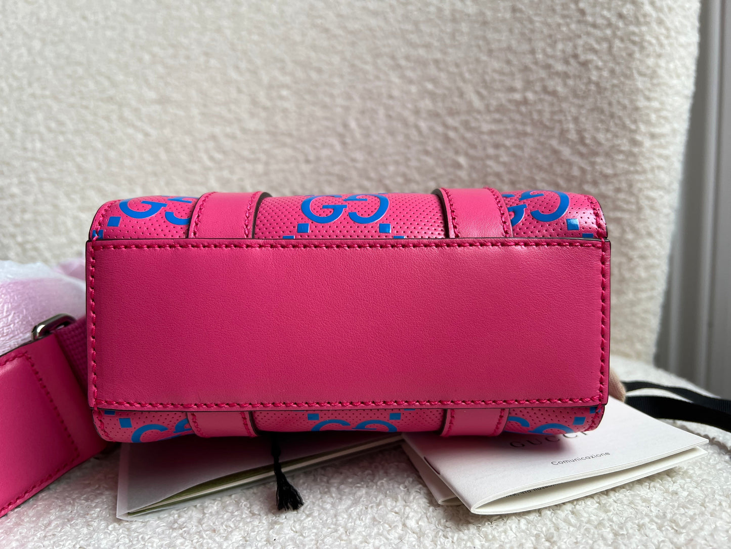 Gucci Pink Mini GG Tote Bag