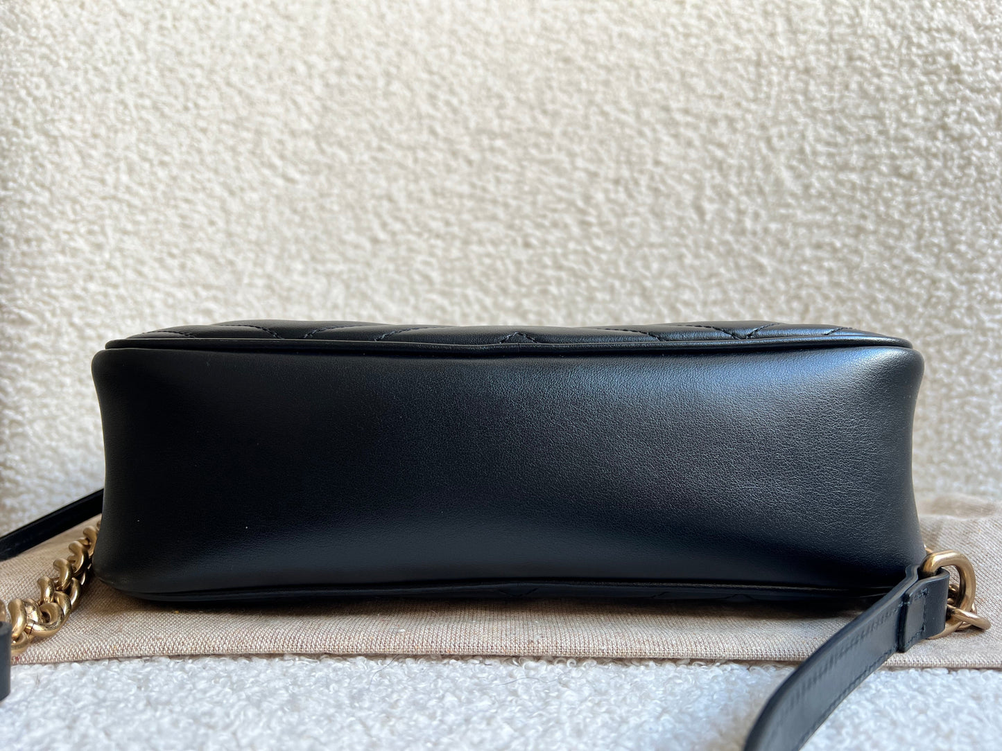Gucci GG Black Marmont Small Shoulder Bag (RRP £1440)
