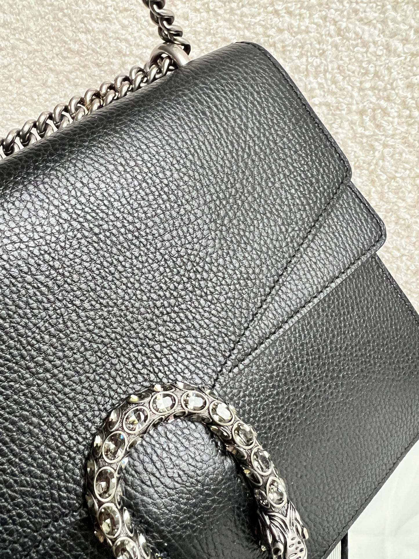 Gucci Dionysus Black Medium Shoulder Bag (RRP £2,400)