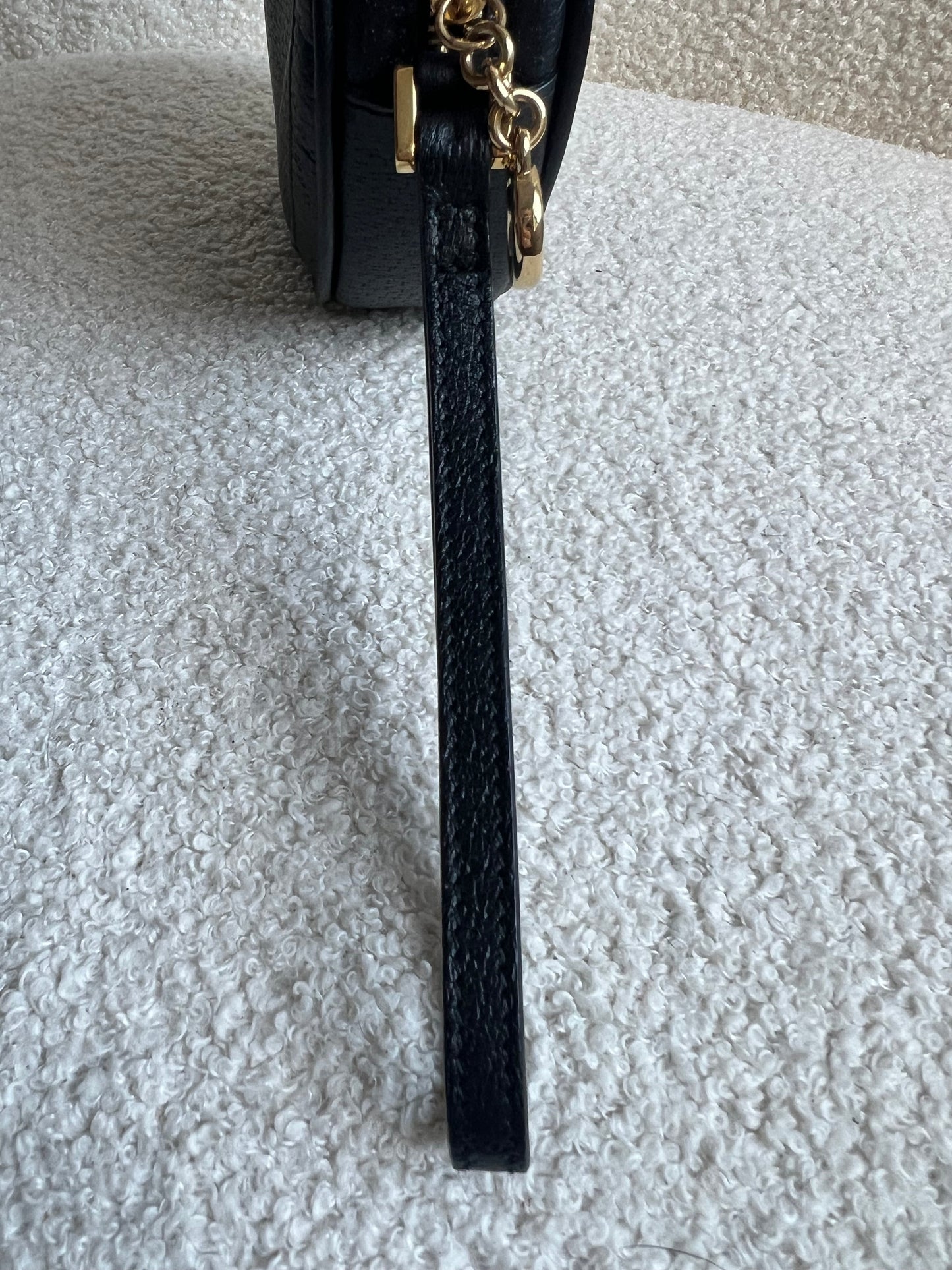 Gucci GG Round Black Ophidia Clutch