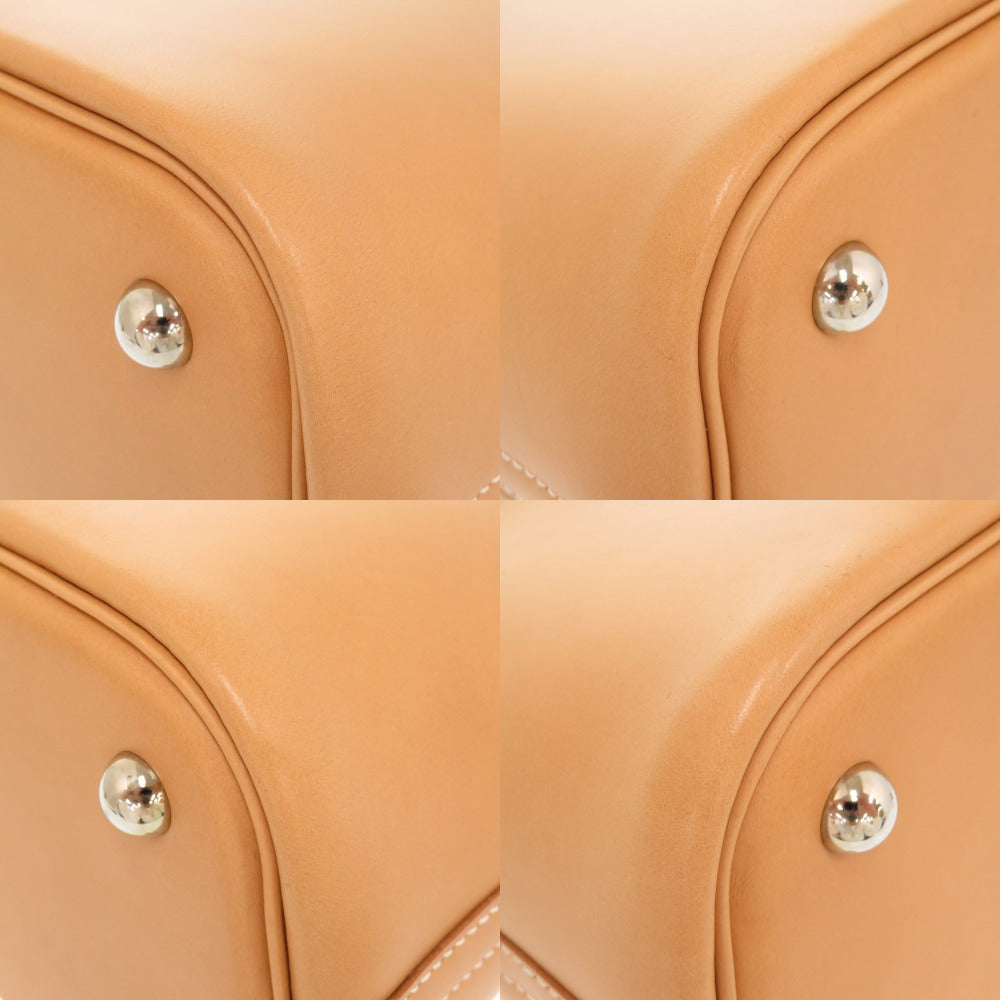 HERMES Handbag Vaux Chamonix Natural Sable Bored 31
