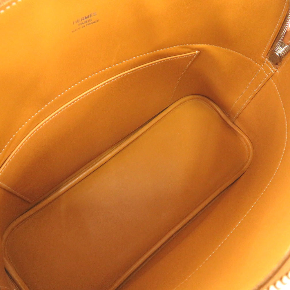 HERMES Handbag Vaux Chamonix Natural Sable Bored 31