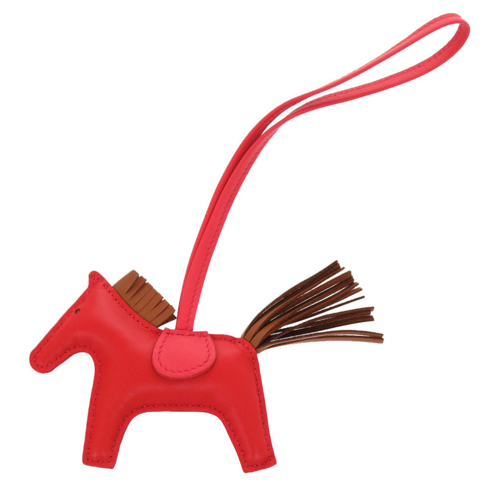 HERMES key ring Anjou Miro, Anjou Miro Rouge coo Rodeo PM