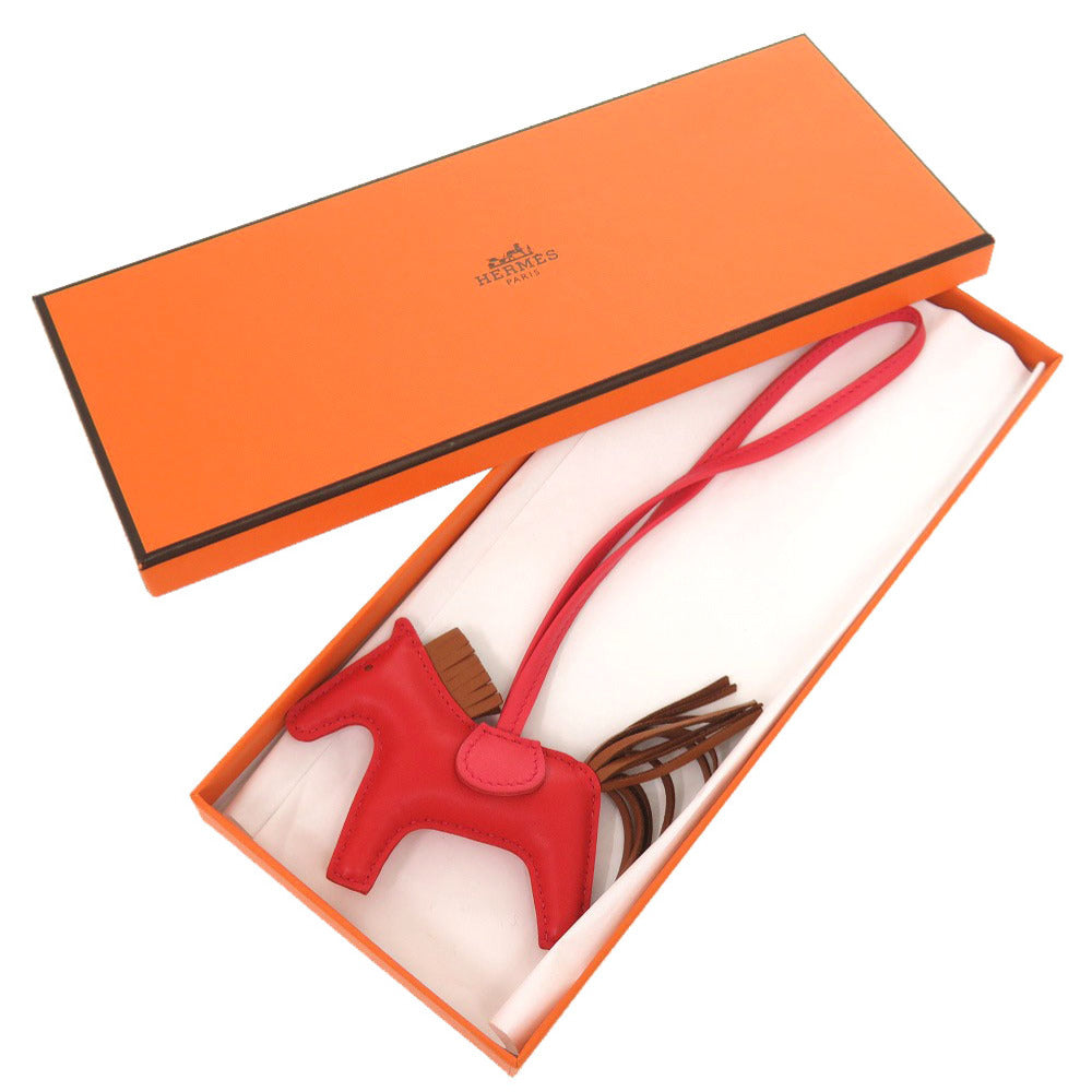 HERMES key ring Anjou Miro, Anjou Miro Rouge coo Rodeo PM