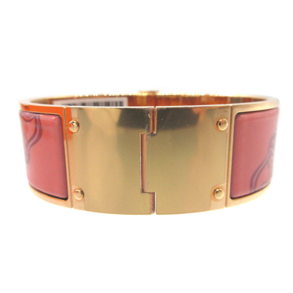 HERMES Bangle metal Rose gold Charniere GM