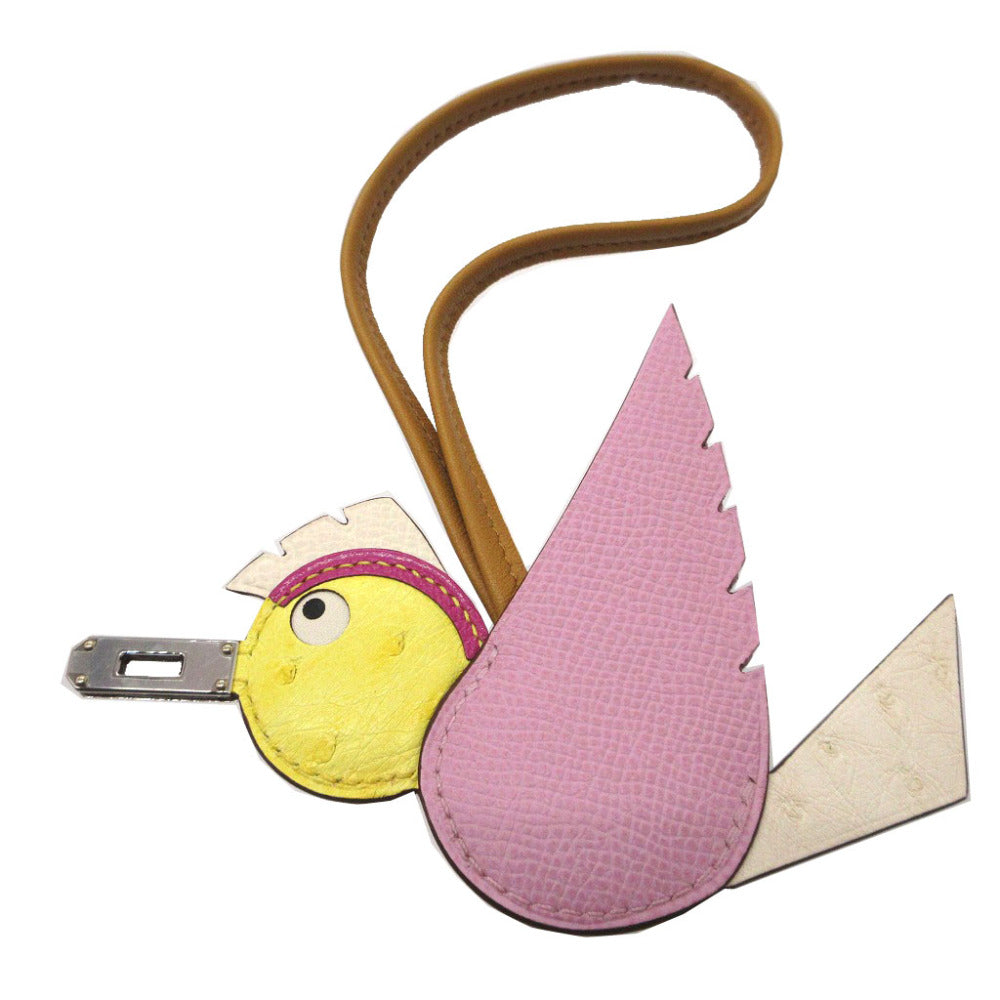 HERMES key ring Epsom Morve Silvestre Bag charm bird birdie Women(Unisex) Used