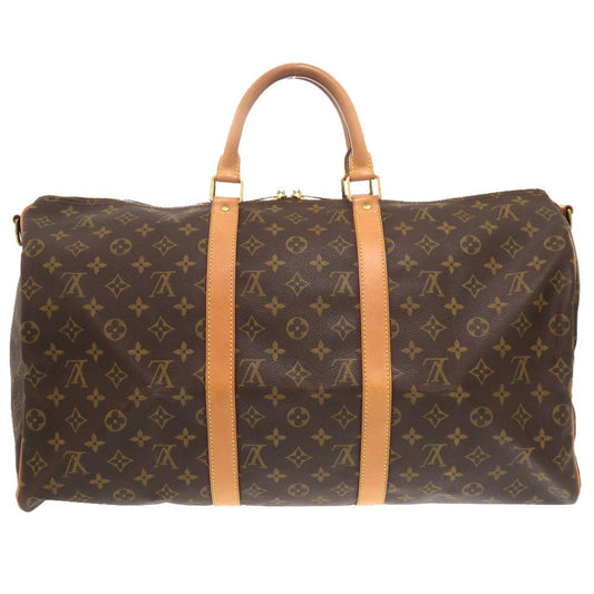 LOUIS VUITTON Boston Duffel bag M41416 Monogram canvas Brown Monogram Keepall bandouliere50 mens Used