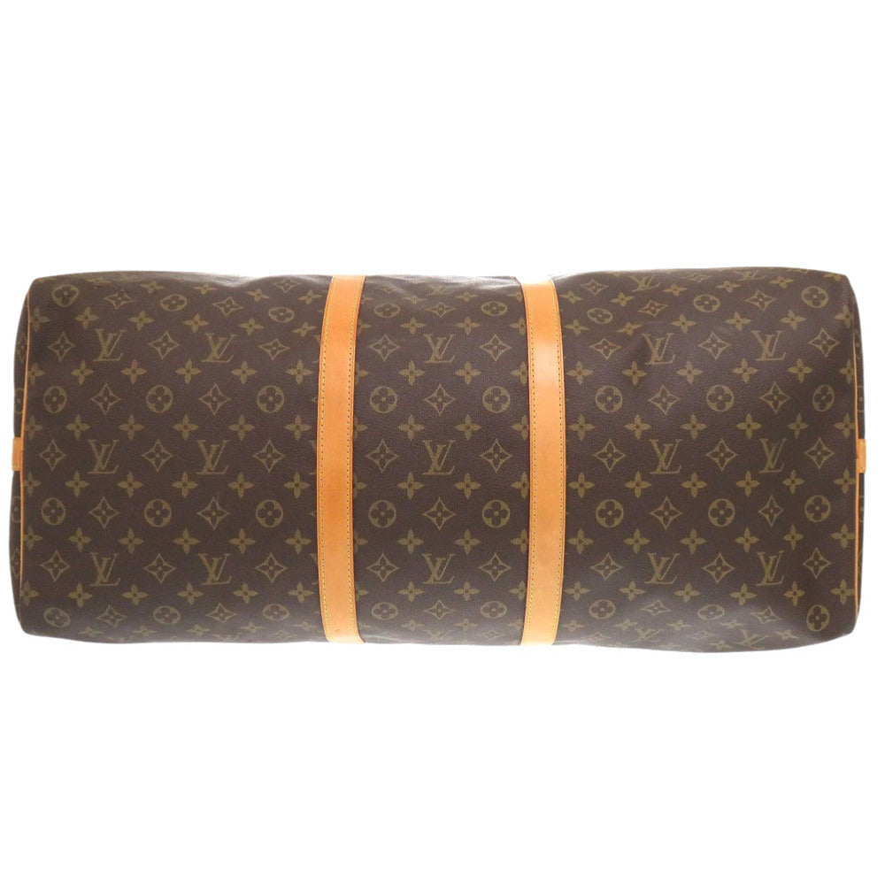 LOUIS VUITTON Boston Duffel bag M41412 Monogram canvas Brown Monogram Keepall bandouliere60