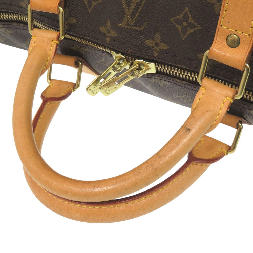 LOUIS VUITTON Boston Duffel bag M41412 Monogram canvas Brown Monogram Keepall bandouliere60