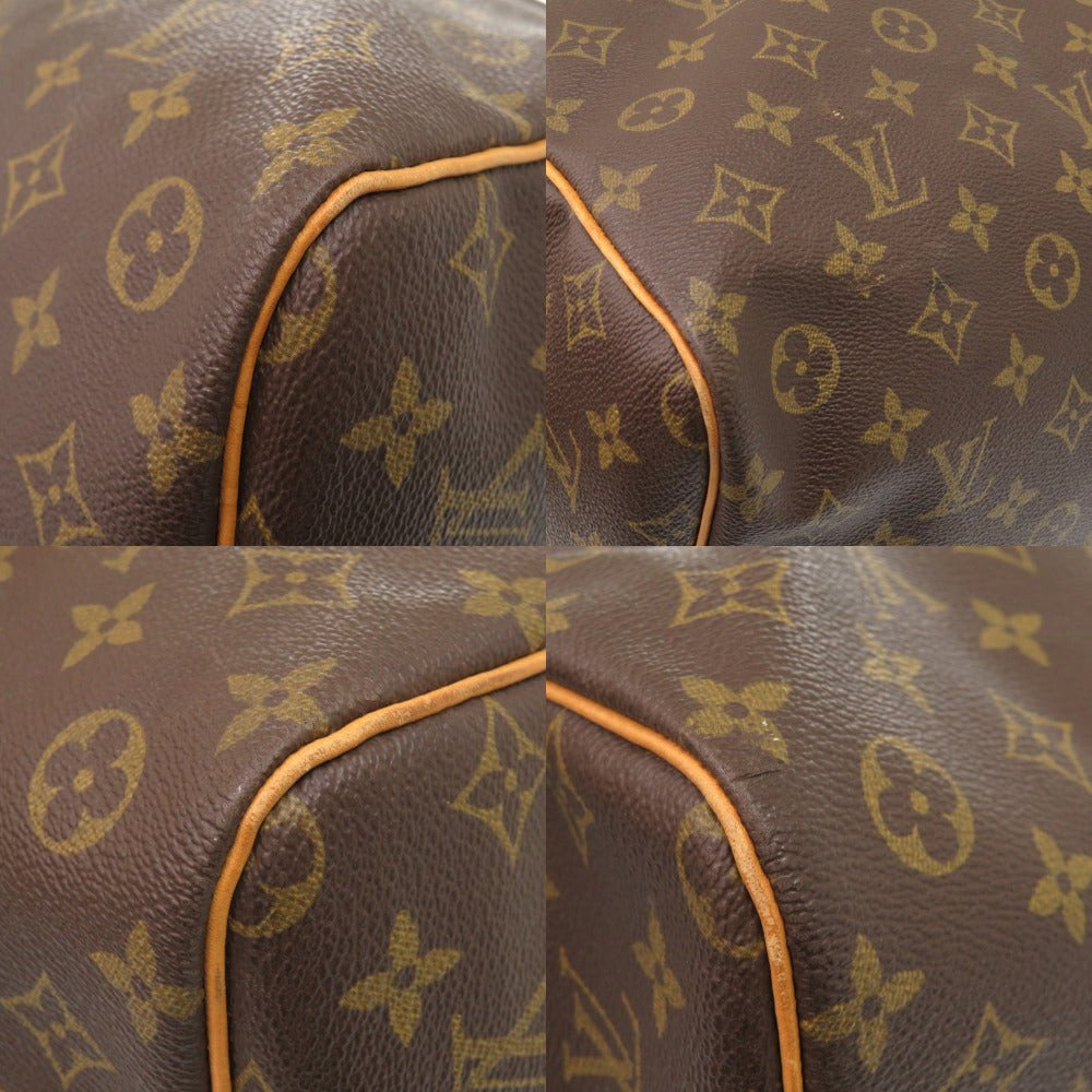 LOUIS VUITTON Boston Duffel bag M41412 Monogram canvas Brown Monogram Keepall bandouliere60