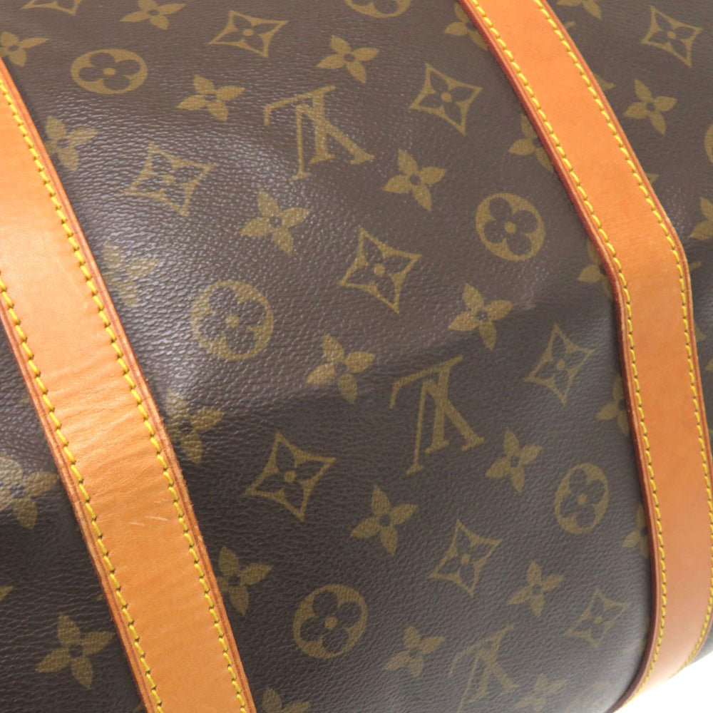 LOUIS VUITTON Boston Duffel bag M41422 Monogram canvas Brown Monogram Keepall 60 mens Used