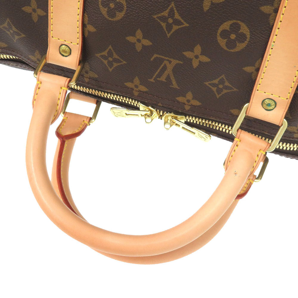 LOUIS VUITTON Boston Duffel bag M41412 Monogram canvas Brown Monogram Keepall bandouliere60