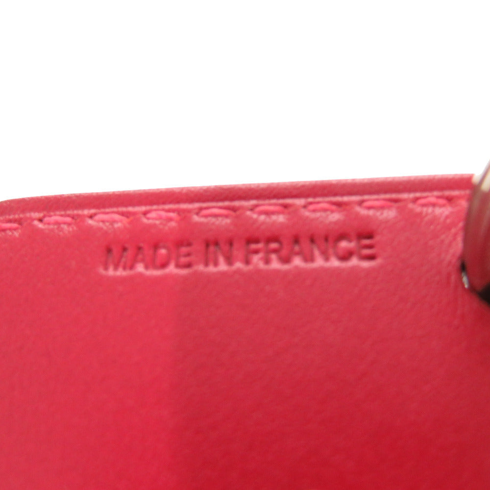 HERMES key ring Vota De Lacto Rouge dice Women Used