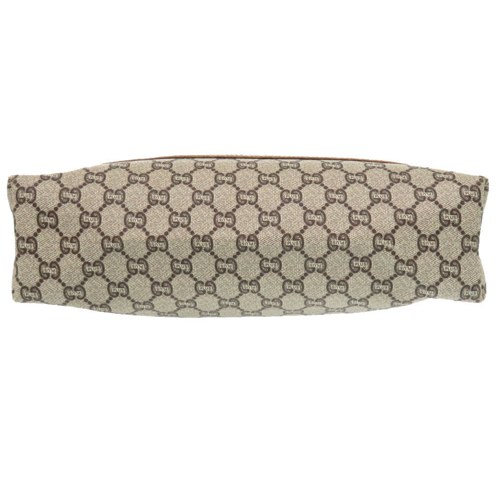 GUCCI Tote Bag PVC beige gucci plus
