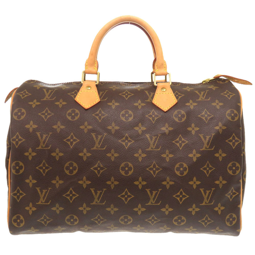 LOUIS VUITTON Handbag M41107 Monogram canvas Brown Monogram Speedy 35