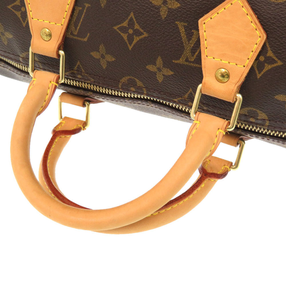 LOUIS VUITTON Handbag M41107 Monogram canvas Brown Monogram Speedy 35